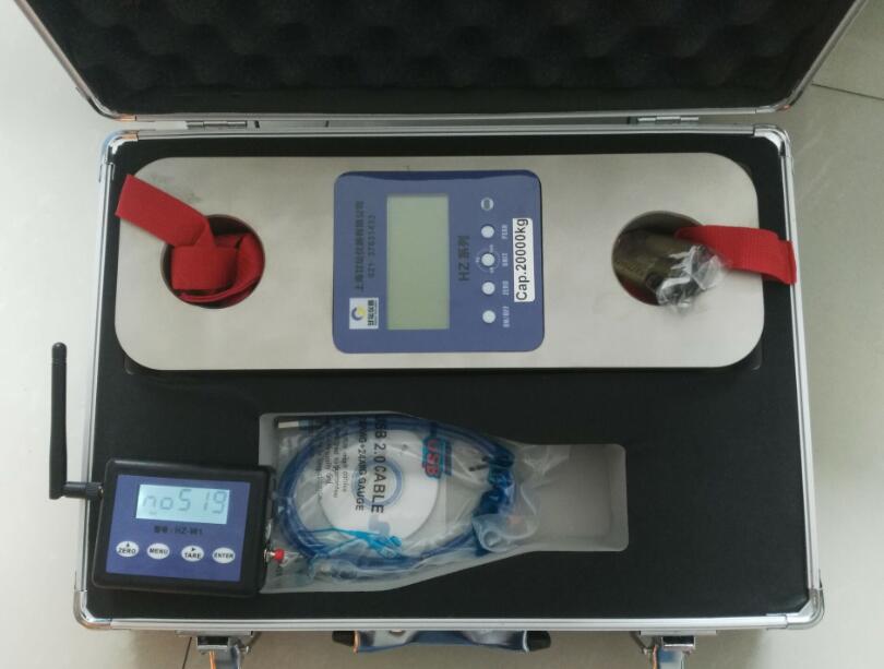 高速鐵路用20噸30噸40噸50噸無線大屏幕拉力計(jì)